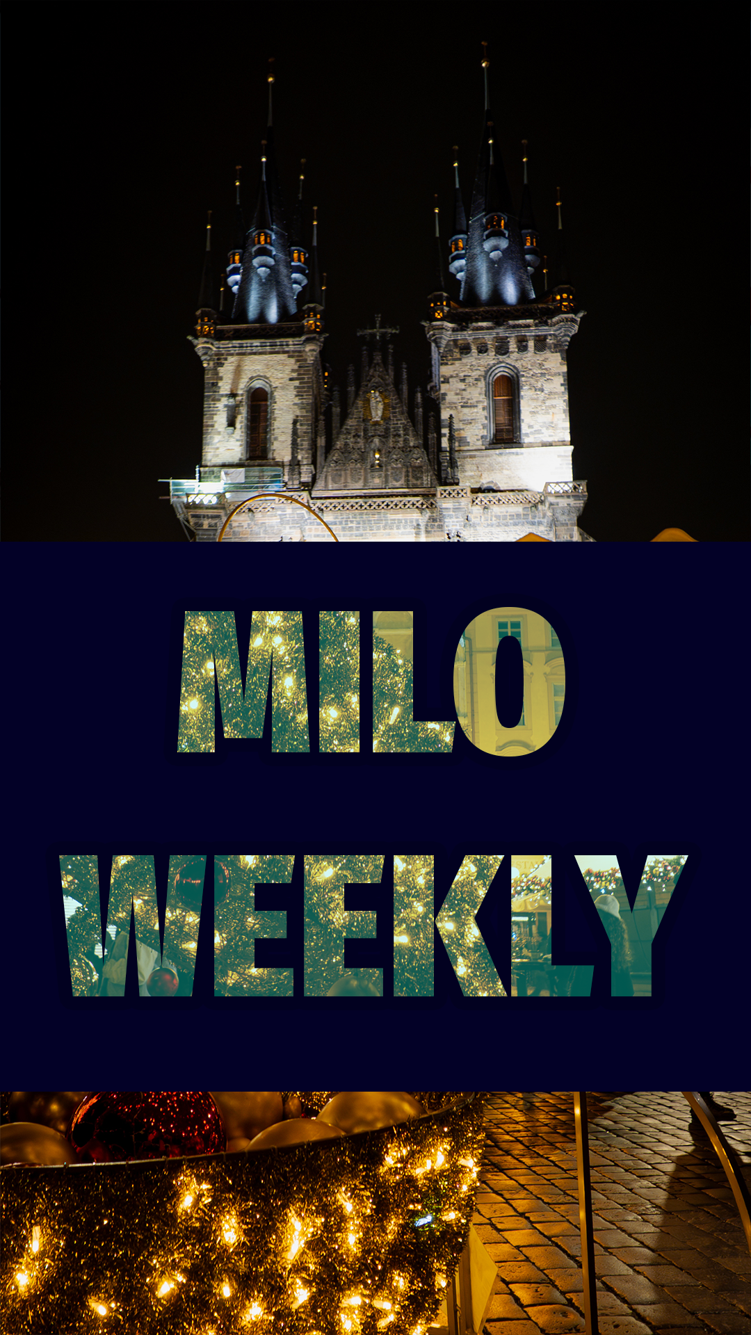 🎄 Milo Weekly #70: Vánoce v davu, mezi pávy i na bruslích